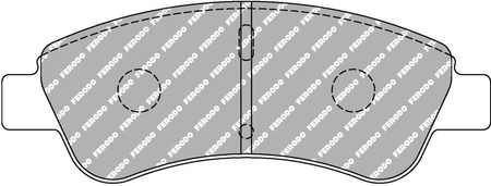 Ferodo Racing DS3000 Vorderradbremsbelag FCP1399R CITROEN Berlingo Berlingo Box C-ELYSEE C2 C3 FC II Picasso C4 DS3 Xsara Xsara Picasso N68 PEUGEOT 1007 206 207 WA_ WC Saloon Sw WK Van 208 307 Partner/Ranch,