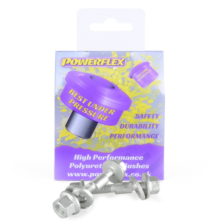 PowerAlign Camber Bolt Kit (10mm) Powerflex Polyurethane Bush road+black Lancia Dedra inc Integrale (1989-1999) PFA100-10