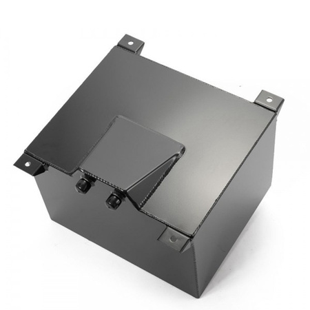 IRP schwarzer 30-Liter-Aluminium-Kraftstofftank mit Kraftstoffstandsensor