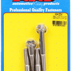ARP SB Chevy hex short water pump bolt kit