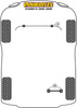 Tuleja dolnego wahacza tylnego zawieszenia Powerflex Road Series Hyundai Tucson / iX35 Models & Tucson TL (2015 - 2019) PFR26-311