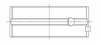 ACL Main Bearing Shell Ford YB Cosworth 0.50mm