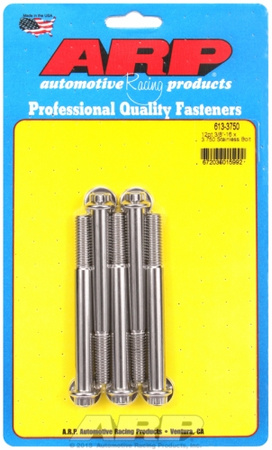 ARP "3/8""-16 x 3.750 12pt SS bolts" (5pcs)