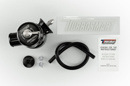 Blow Off Turbosmart Valve BOV Smart Port Dual Port Mitsubishi EVO X - Black