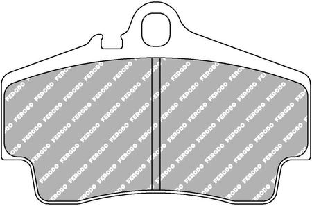 Ferodo Racing DS2500 brake pad rear FCP1308H AUDI Q7 4L PORSCHE 718 BOXSTER 982 CAYMAN 911 996 997 Convertible Targa 981 Boxster 986 987 Spyder CAYENNE 955 Cayenne Cayman 7LA/7L6/7L7 