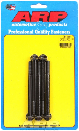 Śruby ARP "5/16""-24 x 4.000 hex black oxide bolts" (5pcs)