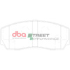 DBA fékbetétek Street Performance első fékbetétek - DB15010SP