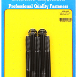 ARP "3/8""-16 X 4.000 hex black oxide bolts" (5pcs)