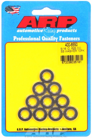 ARP "5/16"ID .625"OD .120"TH SS washers (10pcs)