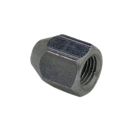Metal female end of the brake hose
