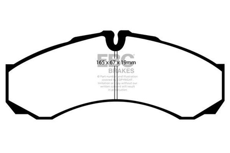 DP1294 - Ein Satz Bremsbeläge serie ULTIMAX2 EBC Brakes