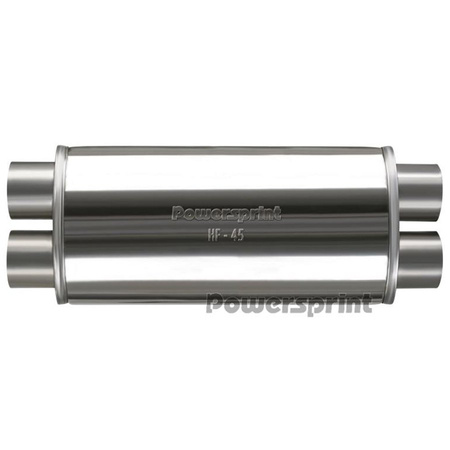 Powersprint Universal-Oval-Schalldämpfer HF-45