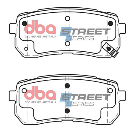 Brake Pads Street Series Semi-metallic universal - DB1957SS