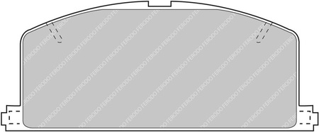 Ferodo Racing DS3000 brake pad front FCP308R CHEVROLET Chevy 2 nova GEO Prism TOYOTA Camry Carina Carina II Celica Corolla Corona MR2 I W1 Paseo Tercel,