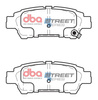 Bremsbeläge hinten DBA Brake Pads Street Series Ceramic - DB1660SS TOYOTA Alphard Avensis Verso Estima Lucida Previa