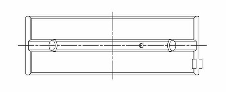 ACL Main Bearing Shell Honda K20C 0.25mm