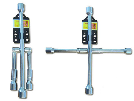 Folding wheel wrench IRP