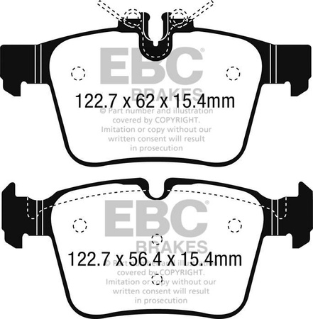 DP32215C - Zestaw klocków hamulcowych seria REDSTUFF EBC Brakes