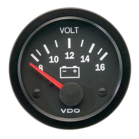 VOLT VDO VISION įtampos Gauge