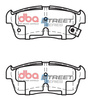 Priekinės stabdžių trinkelės DBA Brake Pads Street Series Ceramic - DB1768SS DAIHATSU Copen