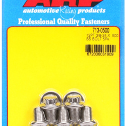 Śruby ARP "3/8""-24 x  .500 12pt SS bolts" (5pcs)