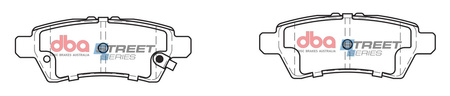 Brake Pads Street Series Ceramic rear - DB1919SS NISSAN Pathfinder