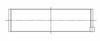 ACL Conrod Bearing Shell Mitsubishi 4B11 0.25mm