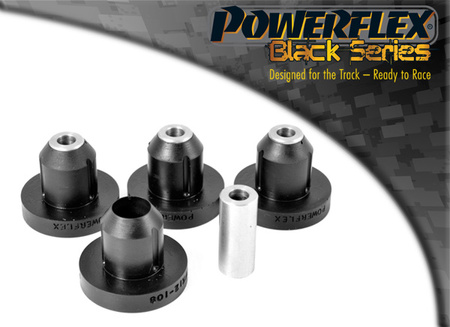 Rear Beam Mount  Powerflex Polyurethane Bush Black Series Peugeot 106 (1991-2003) PFR12-108BLK