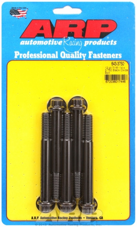 ARP "7/16""-14 x 3.750 12pt black oxide bolts" (5pcs)