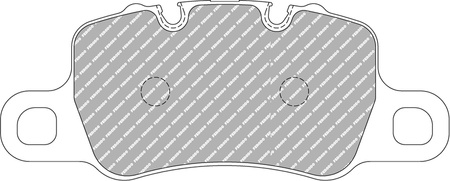 Ferodo Racing DS2500 Hinterradbremsbelag FCP4665H PORSCHE 718 Cayman 982 911 991 991.2 992 Convertible 981 