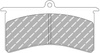 Ferodo Racing DS2500 brake pad front FRP501H OPEL ADAM