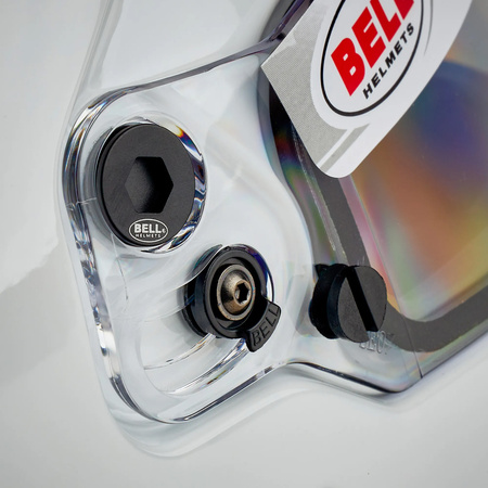 Kask kartingowy Bell RS7-K Stamina White / Blue