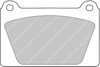 Klock hamulcowe Ferodo Racing DS3000 przednie FCP840R RELIANT Scimitar ROVER Metro Metro Van Van