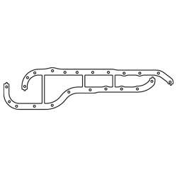 Cometic Head Gasket OIL PAN RAIL GASKETS .060" AFM
