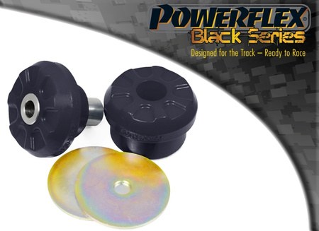 Dolna przednia tuleja mocowania skrzyni biegów Powerflex Black Series Lancia Delta HF Integrale inc Evo (1986 - 1995) PFF30-323BLK