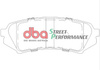 Bremsbeläge hinten DBA Brake Pads Street Performance Hawk HB427x.685 - DB1383SP TOYOTA Landcruiser HDJ100 HDJ101 UZJ100