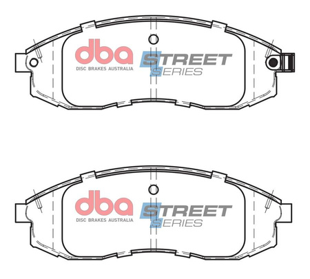 DBA Brake Pads Utcai sorozat első fékbetétek Kerámia - DB2160SS