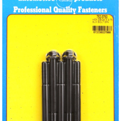 Śruby ARP "3/8""-24 x 3.750 hex black oxide bolts" (5pcs)