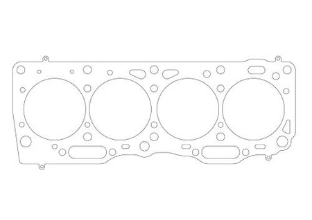 Athena MLS Zylinderkopfdichtung Fiat PUNTO 1,6L TH.1,3mm D.88mm