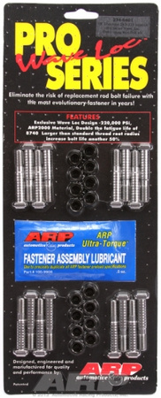 Zestaw śrub korbowodu ARP 234-6401 SB Chevy 283-327 & Inline 6 wave-loc rod bolt kit Chevrolet Small Block