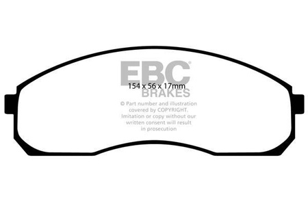 DP1423 -EBC Brakes ULTIMAX2 sorozatú fékbetét készlet