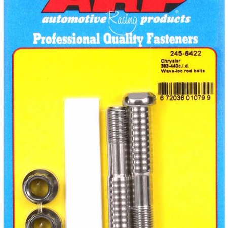 Jungiamojo strypo varžtai ARP 245-6422 Chrysler 383-440c.i.d. wave-loc rod bolts Chrysler Big Block