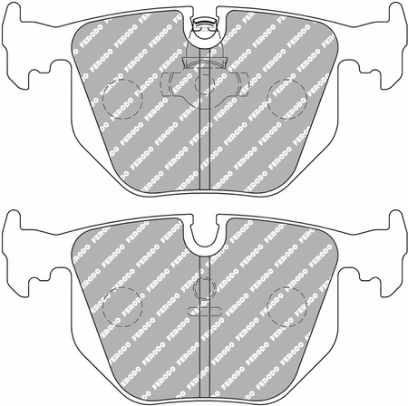 Ferodo Racing DS2500 brake pad rear FCP1483H BMW 3 E46 Convertible Coupe Touring 5 E34 E39 7 E38 X3 E83 X5 E53 Z4 E85 Z8 LAND ROVER Range Rover III LM 