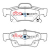 DBA Brake Pads Utcai sorozat hátsó fékbetétek Kerámia - DB2217SS DODGE USA Durango JEEP Grand Cherokee