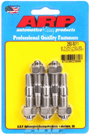 ARP Ford 9"" SS hex pinion support stud kit"