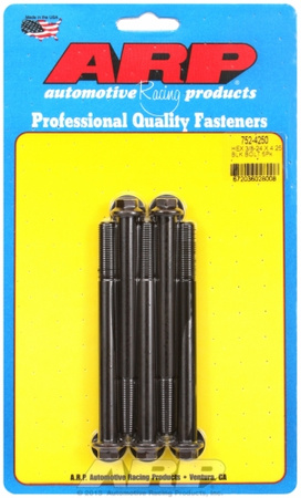 ARP "3/8""-24 x 4.250 hex black oxide bolts" (5pcs)