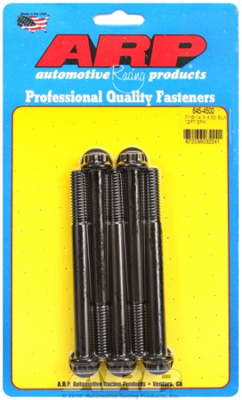 ARP "7/16""-14 X 4.500 12pt 1/2 wrenching black oxide bolts"5pcs