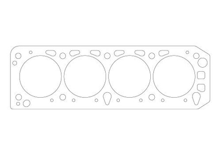 Athena Head gasket FORD COSWORTH YB TH.1,3mm D.92.1mm