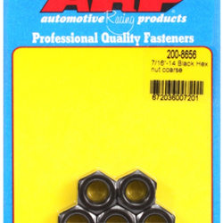 Śruby ARP "7/16""-14 black coarse hex nut kit" (5pcs)