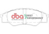 Klocki hamulcowe przednie DBA Brake Pads Street Performance - DB1741SP TOYOTA Aust NZ Hi-Lux Extra Cab KUN15